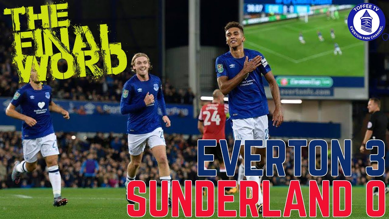 Everton 3-0 Sunderland | The Final Word goodison park tour