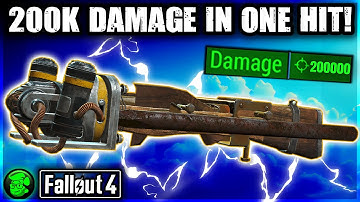 Fallout 4: 200K Damage Weapon + Infinite Ammo