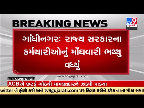 ગાંધીનગર: રાજ્ય સરકારના કર્મચારીઓ માટે સારા સમાચાર, મોંઘવારી ભથ્થામાં 4 ટકાનો વધારો | TV9News