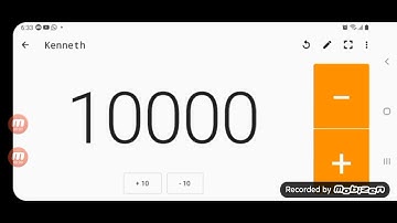 Challenge countdown from 10000. (BUT FASTER X2)