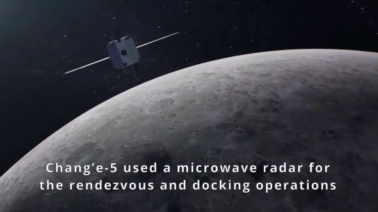 Орбитальный модуль chang’e 5 отстыковался от зонда "Чанъэ-5" 嫦娥五號  Чанъэ 5,  嫦娥五号 Луна фото