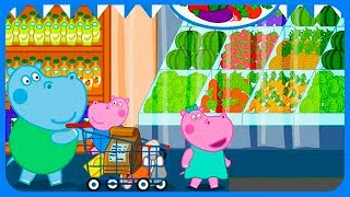 Gameplay Hippo Shopping Baby Supermarket Game Best Games For Kids