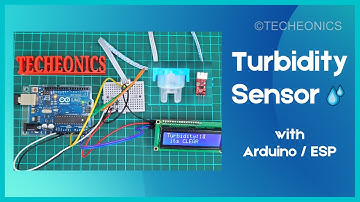 Interface Turbidity Sensor with Arduino / ESP | DIY Turbidity meter | Techeoics
