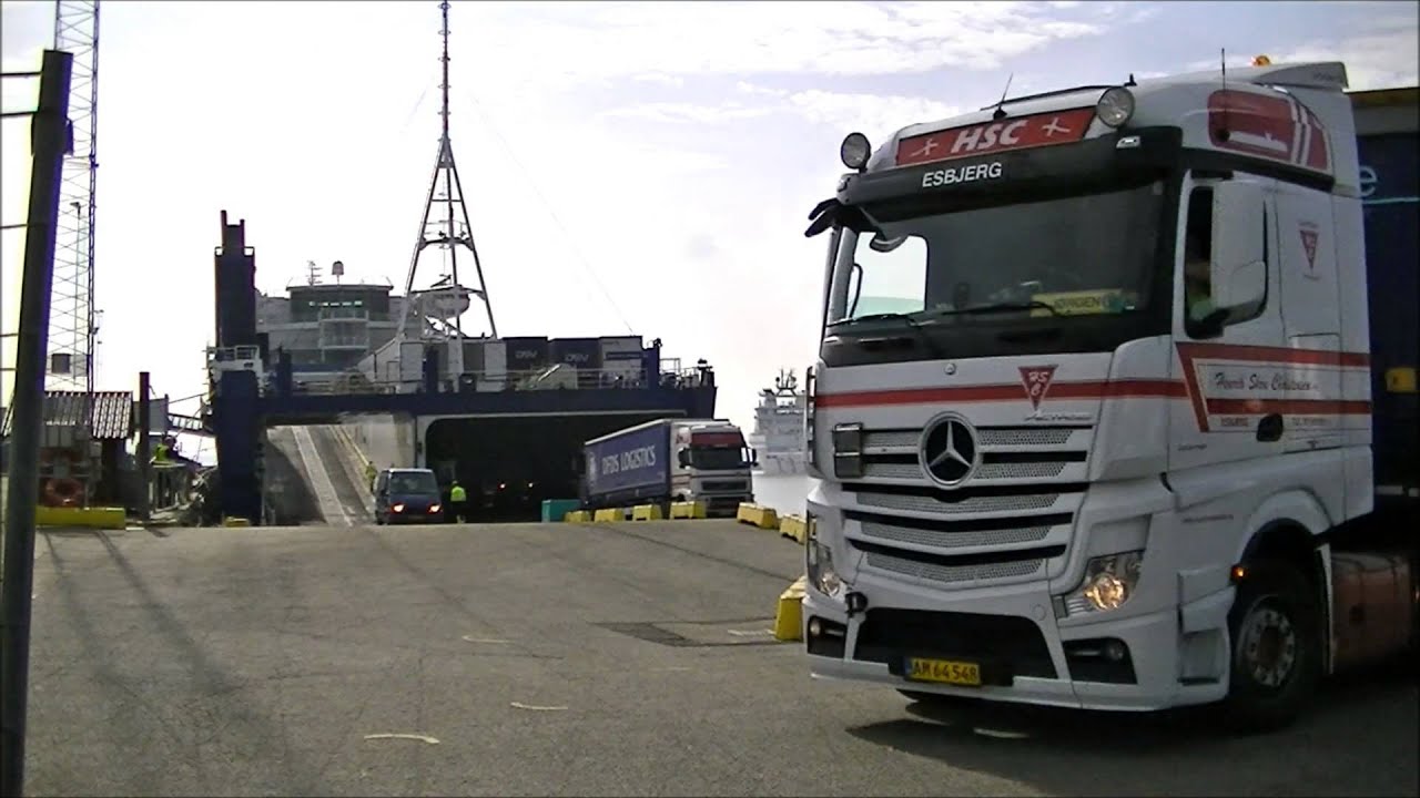 Sirena Seaways sidste tur på Esbjerg Harwich ruten 29 september 2014