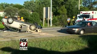 Roll Over Accident In Lansing