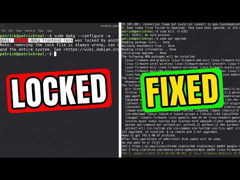 How to Fix "dpkg frontend is locked" Error in Linux
