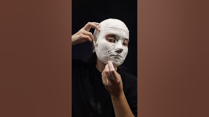 Plaster face cast tutorial. #sfx #makeuptutorial #sfxmakeuptutorial #artist #arttutorial