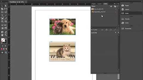 How to Place and link Graphics Frames in InDesign Creative Cloud