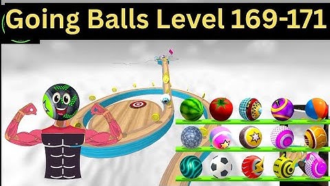 Going Balls Speedrun Gameplay Level 169-170 High Jump