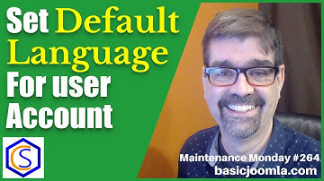 How to Set the Default Language for Your Joomla User Account - 🛠 MM #264
