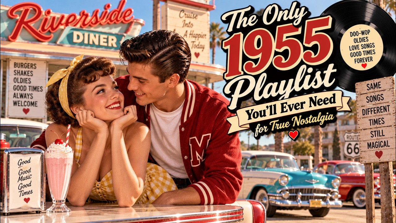 The Only 1955 Playlist You'll Ever Need for True Nostalgia | 1950s