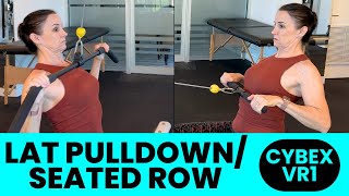 How to Do Lat Pulldowns and Rows on Cybex VR1| Pro Tips & Techniques for Back Training