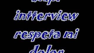 ompi stefania interview - respeta mi dolor @ 2