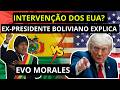 Evo Morales EXPLICA como foi a intervenção americana na Bolívia ( CORTE IMPERDÍVEL )