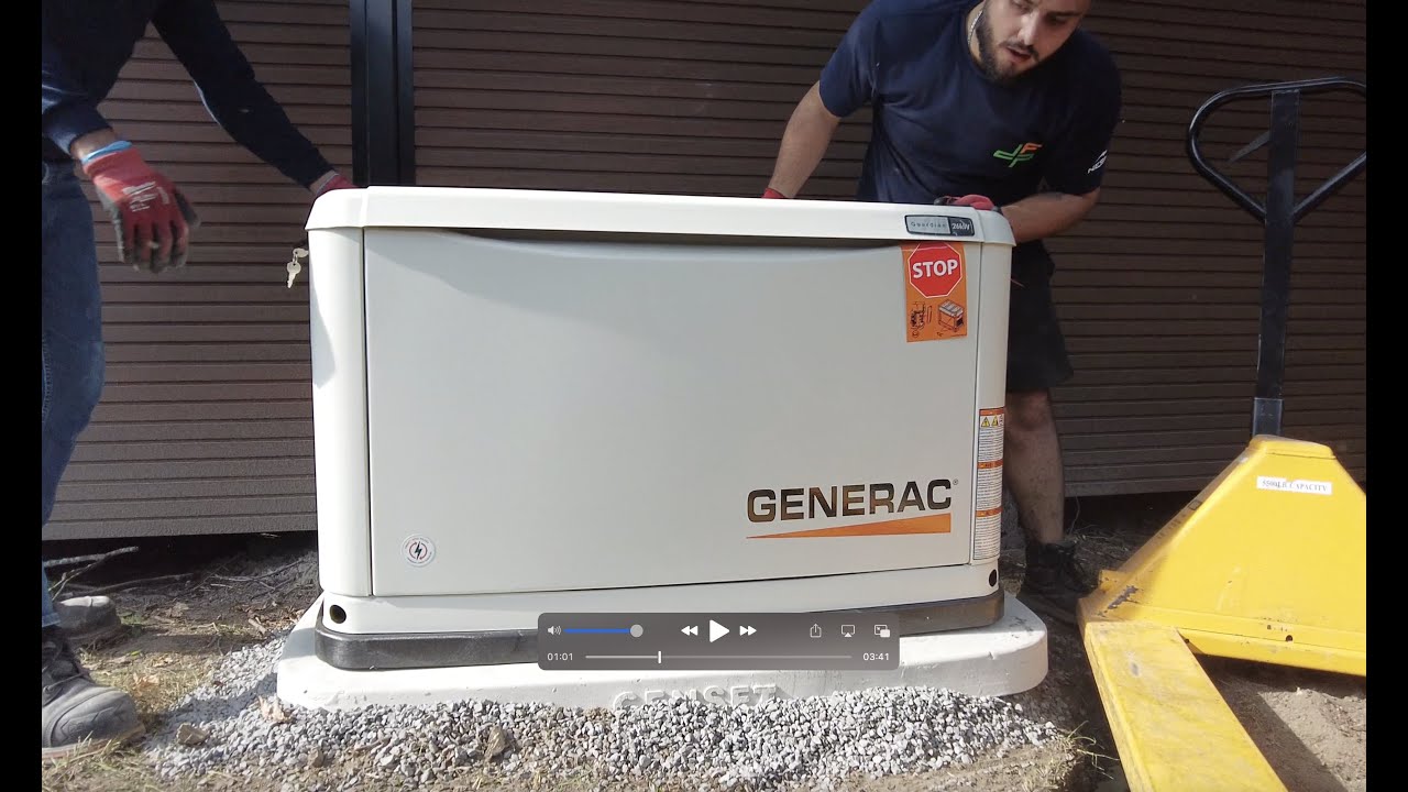 Nearly 400 Successful #Installations | #How to Install a #Generac 26kW ...