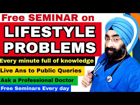 Lifestyle Problems Live Seminar