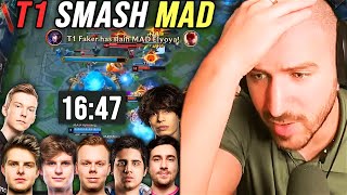 THE (2nd) FASTEST BO5 IN LEAGUE OF LEGENDS HISTORY - MAD vs T1 | MSI Playoffs w\/ The Boys