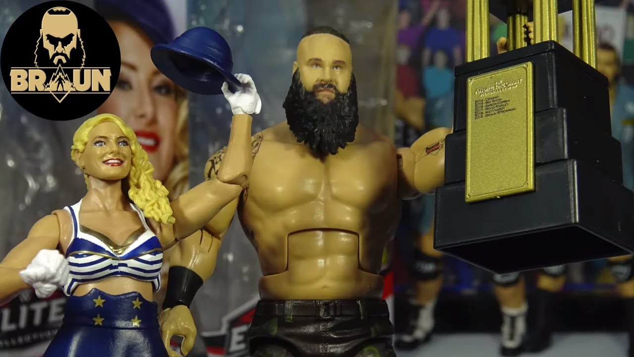 WWE ELITE 76 Braun Strowman and Lacey Evans