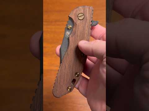 Is this a problem? Hinderer Vintage Walnut XM-24 skinny with 1095 Bowie blade 