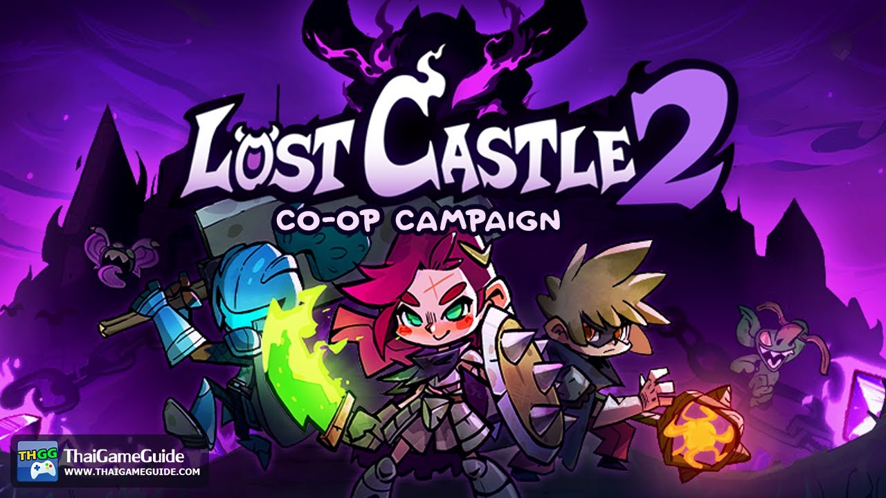 Lost Castle 2 — Action RPG Roguelike (4-Player Shared Screen Co-op) | Full Gameplay