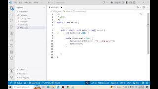 19 While Loop in Java