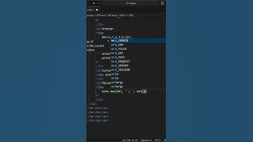 Encontrar los valores máximos y mínimos de un array en PHP #php #coding #tutorial #arraytutorial