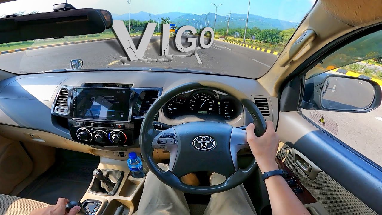 Driving My Toyota Hilux Vigo Champ 🔥 - POV Drive VLOG - YouTube