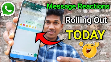 🔴 WhatsApp Message Reaction Update | WhatsApp Message Reactions | WhatsApp Message Reactions Feature
