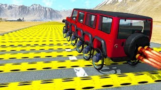 Beamng drive - Speed Breakers Crashes