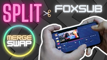 Tutorial 3   Split, Merge and Swap subtitle regions with foxsub subtitle editor for iphone and ipad