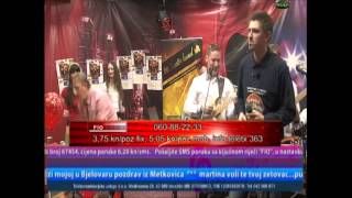 Video thumbnail of "Exotic band Zagreb feat  Martin Fiolić - Pariške kapije @ Fio show"