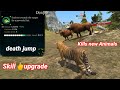The tiger game  death jump skill upgrade thetigee deathjump youtube