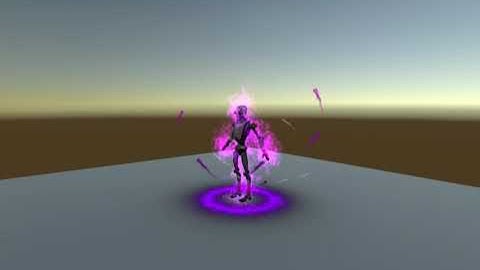 【エフェクト勉強】Unity・闇オーラ【オリジナル#32】