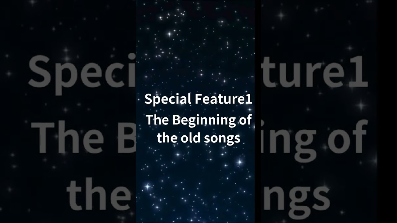 Obejrzyj Special Feature 1 The Beginning of the old songs. w YouTube Obejrzyj Special Feature 1 The Beginning of the old songs. w YouTube