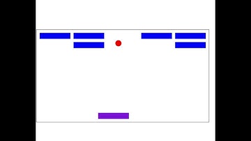 2D Breakout Simple Game in Javascript Gameplay