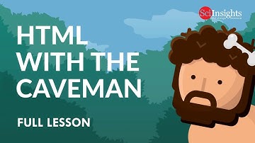 HTML coding for kids | Learn html with the caveman