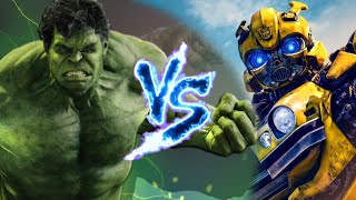 Hulk Vs Bumblebee - Epic Supercut Battle