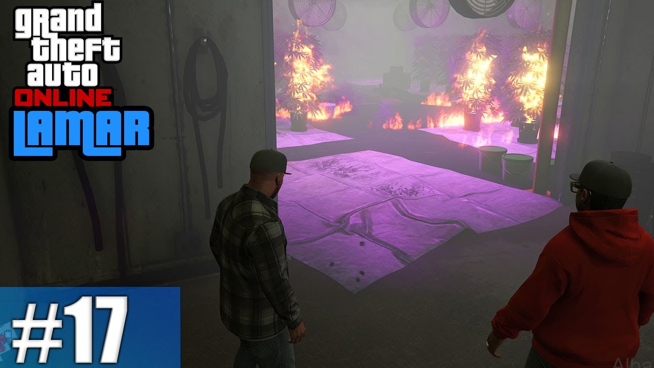 GTA Online Lamar: (Short Trip) Fire It Up #17 | Vagos Burnout (Co-op) | Lamar Campaign