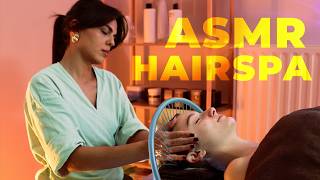 Sleep Inducing Head Massage & Hairspa!? *No Music Version*