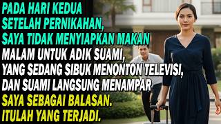 😳 Hari Kedua Pernikahan💔 Tidak Siapkan Makan Malam Untuk Adik Suami,👋 Suami Menampar Saya!