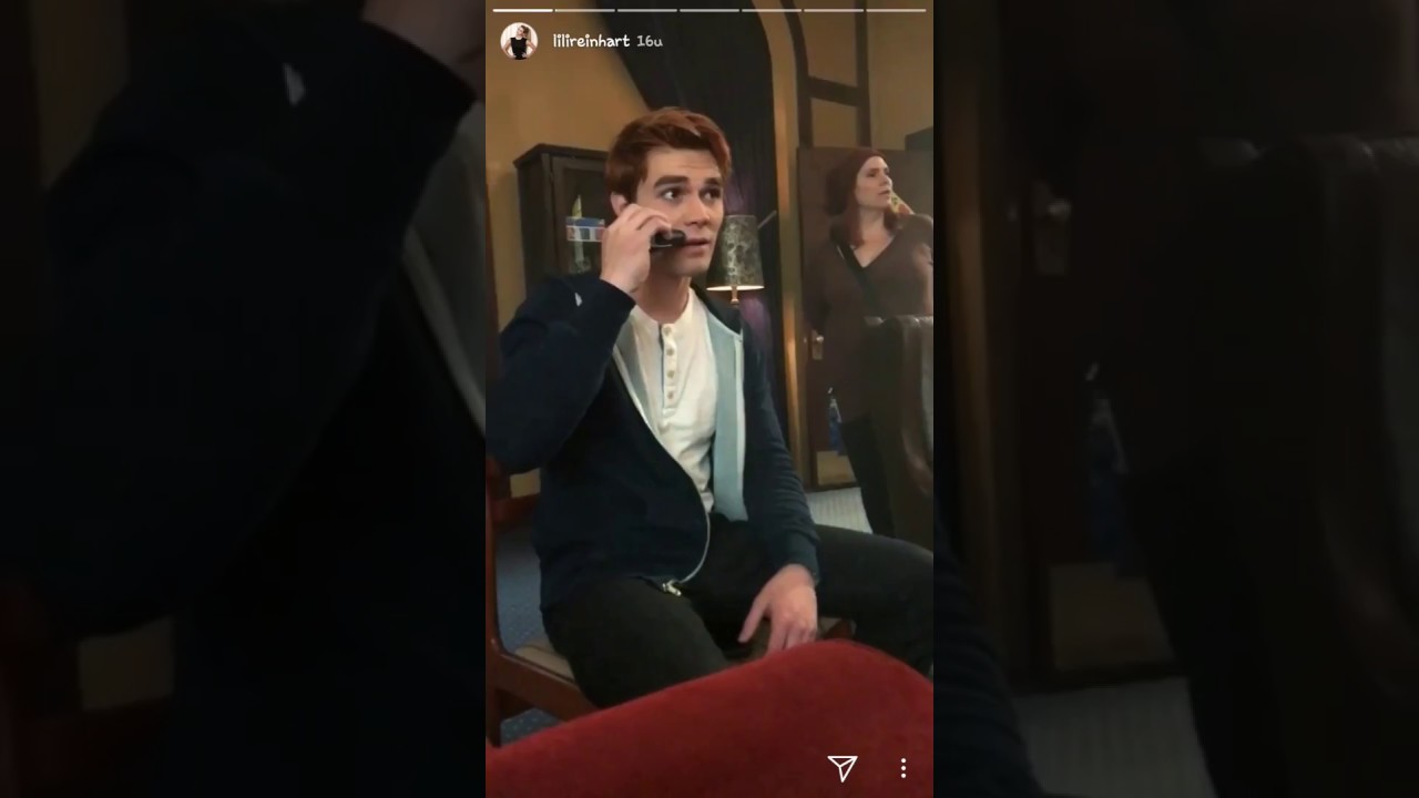 Riverdale cast Instagram story YouTube