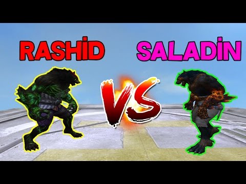 Wolfteam Saladin vs Rashid Kapışması !!