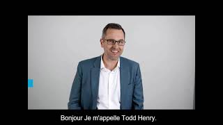Todd Henry vous invite au GLS! Plus qu'une semaine! Info et inscription sur www.glsnetwork.be