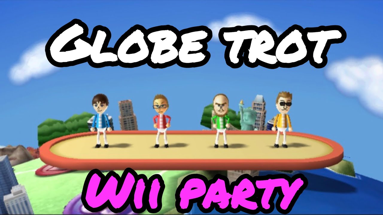 I played Globe Trot in Wii Party for the FIRST time!