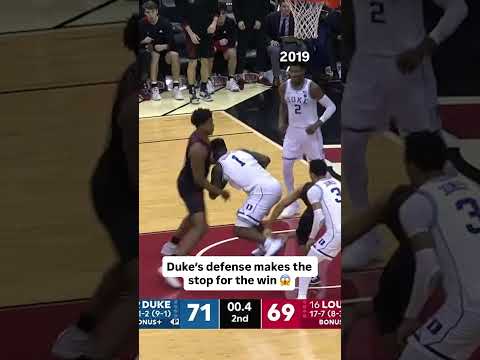 Zion came up with a huge rebound 👏 #duke #dukebasketball #zionwilliamson  #accbasketball #basketball