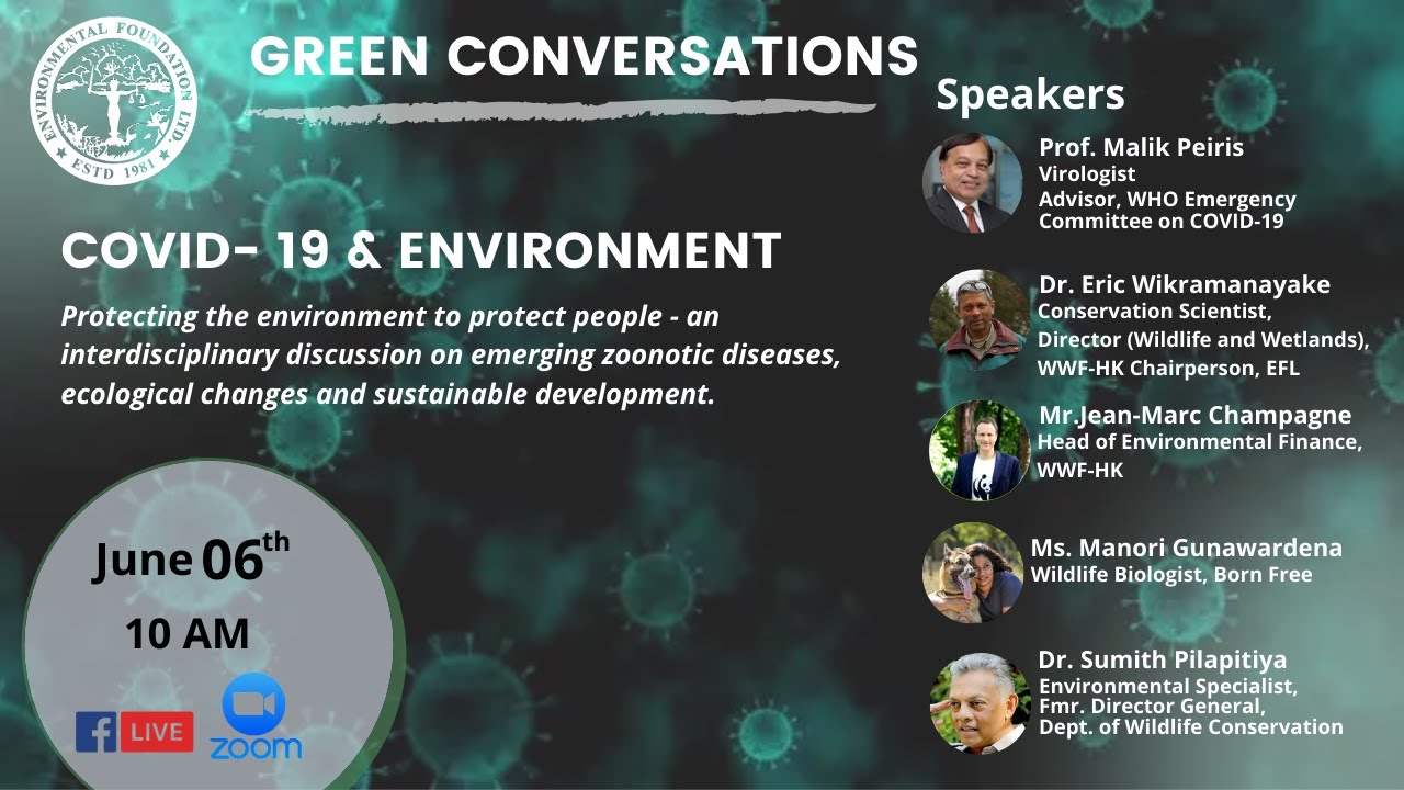 Green Conversations: Covid-19 & The Environment, Sri Lanka