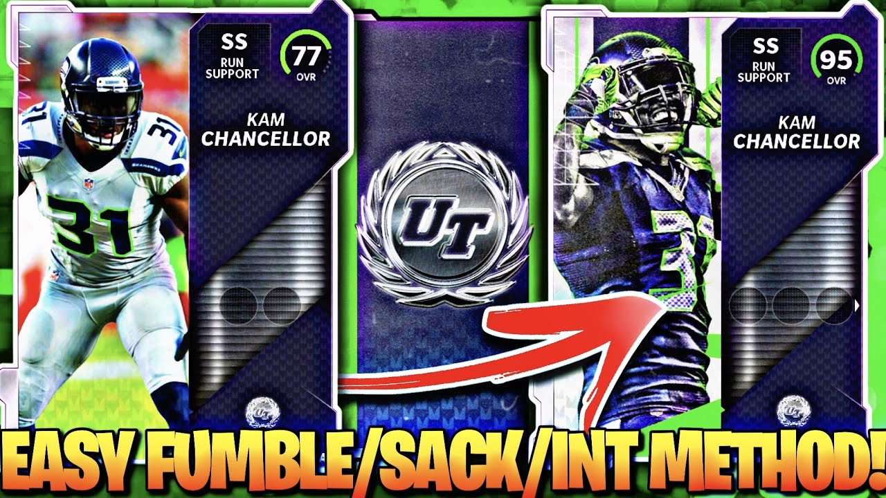 FASTEST WAY TO GET SACKS, FUMBLES AND INTs FOR KAM CHANCELLOR