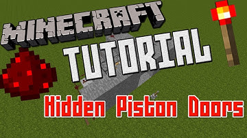Hidden Piston Doors 1.7.4 Tutorial