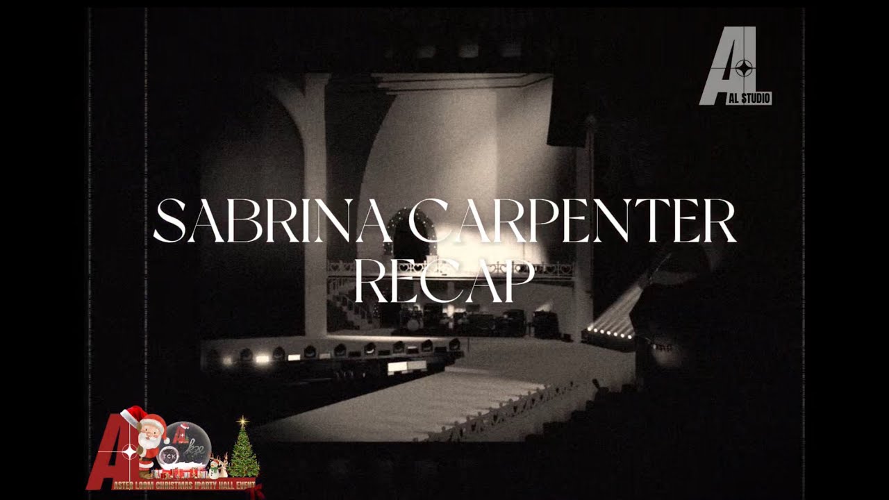 Sabrina Carpenter Performance Recap Live at ASTER LOOM CHRISTMAS PARTY HALL 