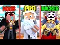 Minecraft - BATTLE MAGIC CHALLENGE! (NOOB vs PRO vs HACKER)